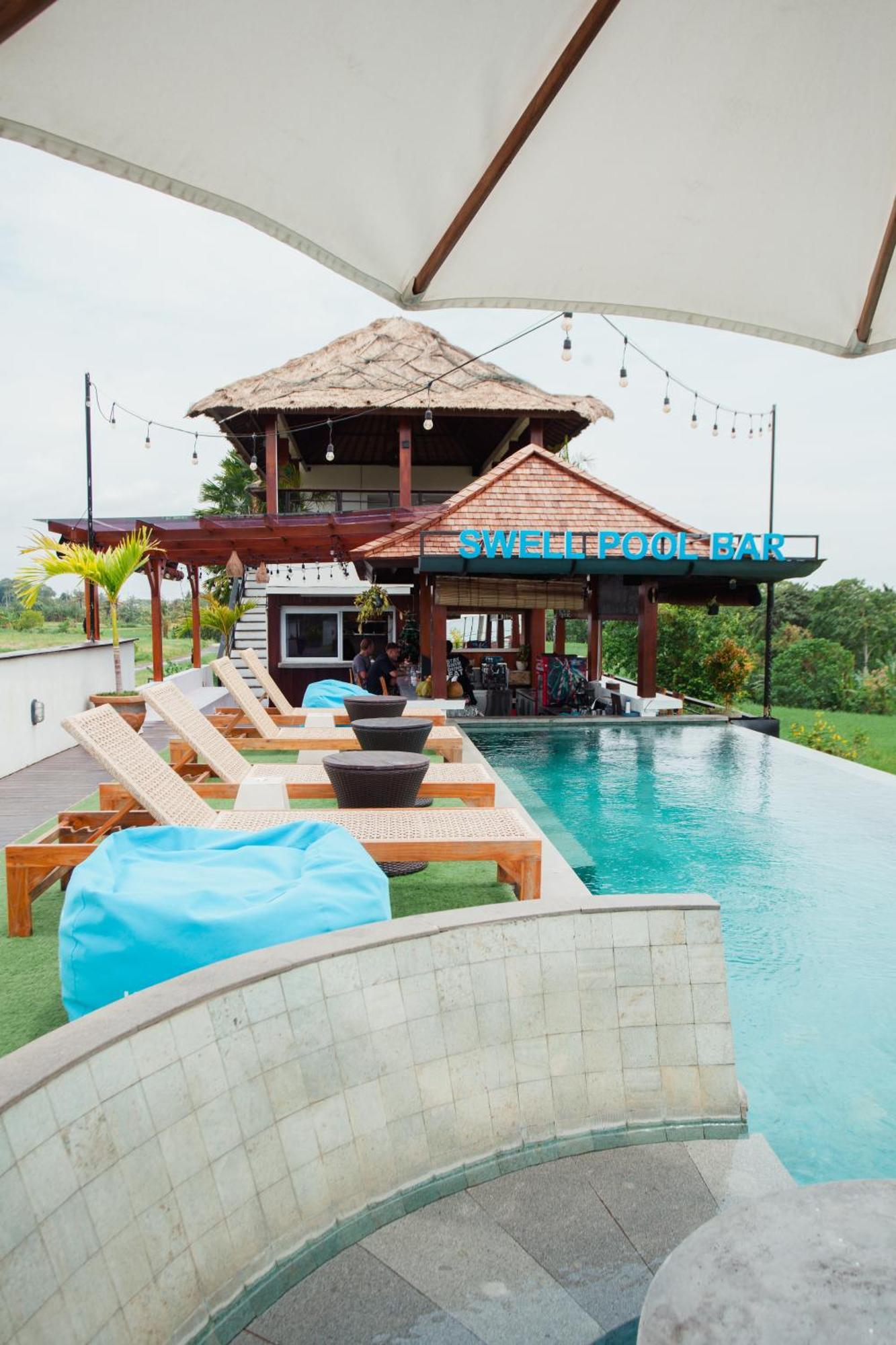 Swell Hotel, Pool Bar & Restaurant Tanah Lot Extérieur photo